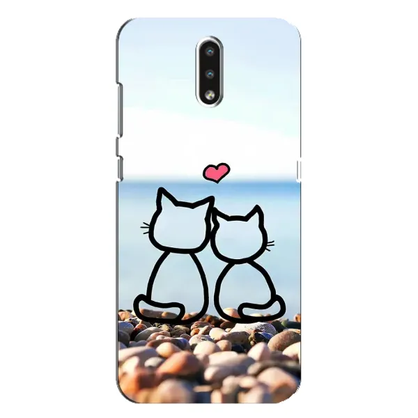 Чехол с рисунком «Котейки» для Nokia 2.3 Чехол с рисунком «Котейки» для Nokia 2.3