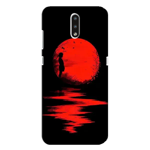 Чехол с рисунком «Красный Закат» для Nokia 2.3