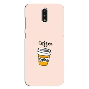 Чехол с изображением вкусной еды для Nokia 2.3 (Кружка кофе)