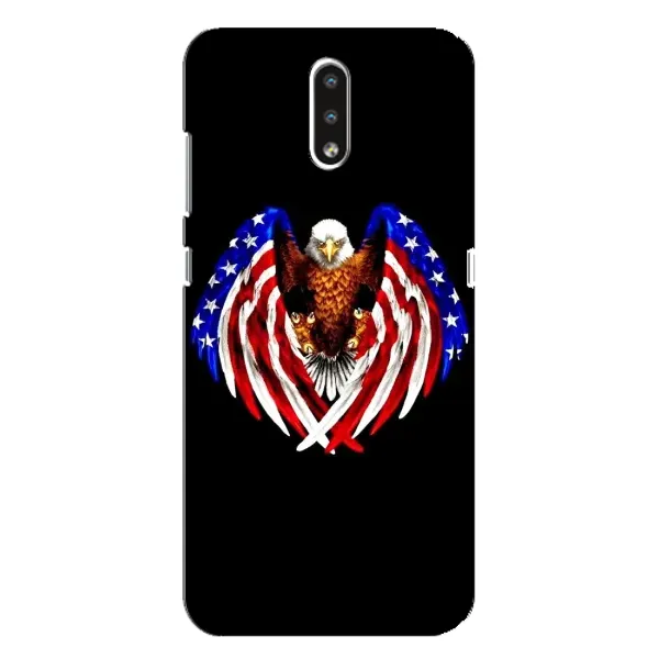 Чехол с рисунком «Крылья США» для Nokia 2.3 Чехол с рисунком «Крылья США» для Nokia 2.3