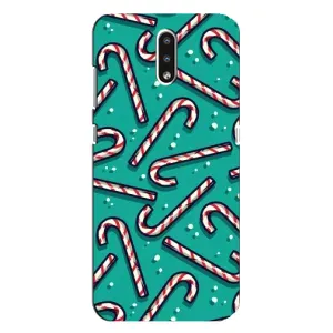 Силиконовый бампер на рождество для Nokia 2.3