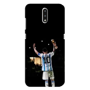 Чохли Лео Мессі Аргентина для Nokia 2.3 (Лео Чемпіон)