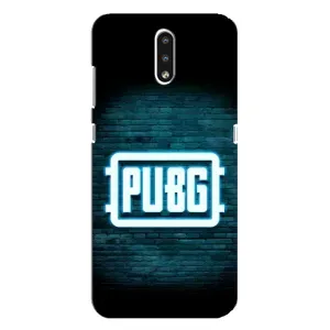 Чехол (TPU) с картинкой "Лого Пабг" на Нокиа 2.3 (Лого PUBG)