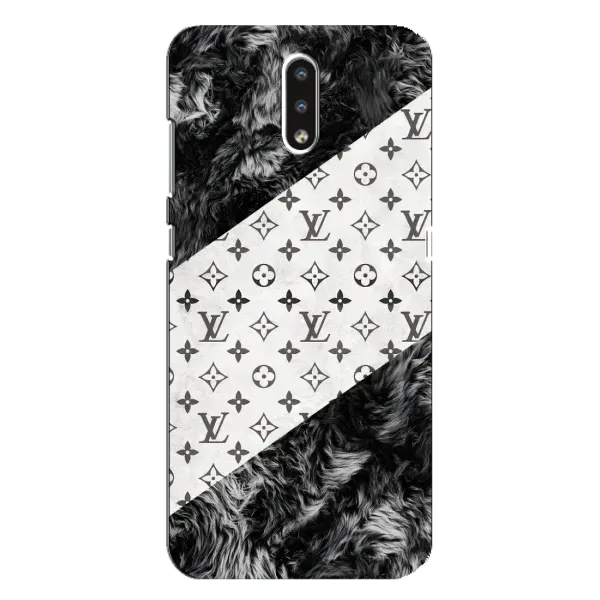 Чехол с рисунком «LV на белом» для Nokia 2.3