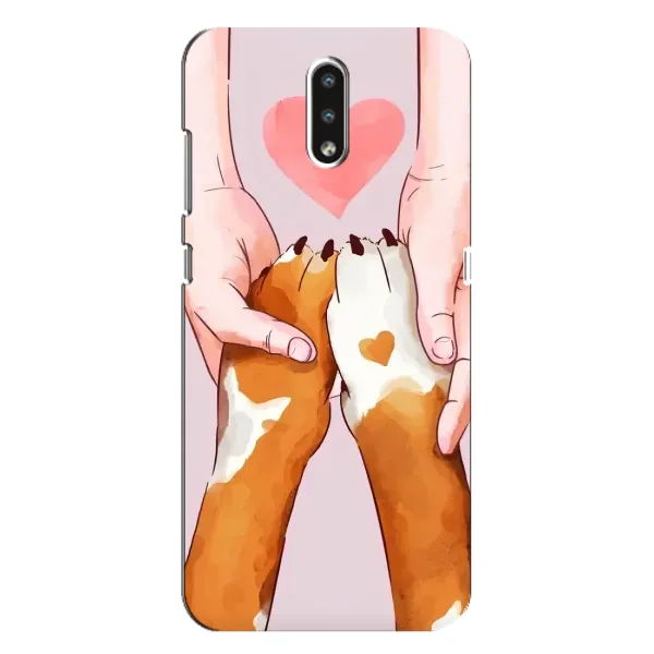 Чохол з малюнком «Любов до собак» для Nokia 2.3 Чохол з малюнком «Любов до собак» для Nokia 2.3