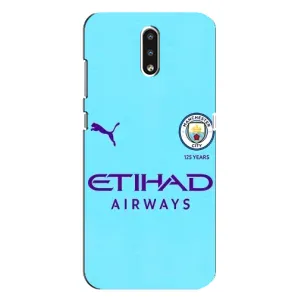 Силіконові Чохли з принтом Футбол на Nokia 2.3 (Man City)