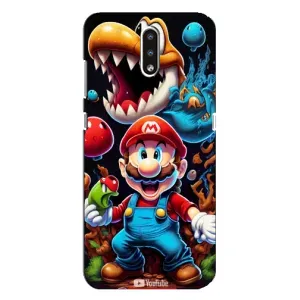 Чехол с рисунком «Марио» для Nokia 2.3