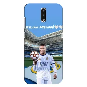 Чехол (TPU) с Футболистом на Nokia 2.3 (Mbappe Real)