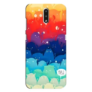 Силиконовый чехол с котиком для Nokia 2.3 (Mew)