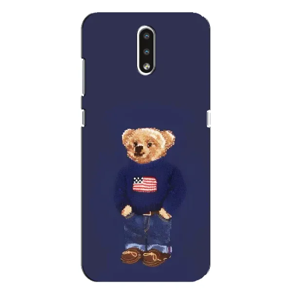 Чехол с рисунком «Мишка USA» для Nokia 2.3 Чехол с рисунком «Мишка USA» для Nokia 2.3