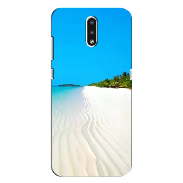 Чехол с рисунком «Море песок» для Nokia 2.3