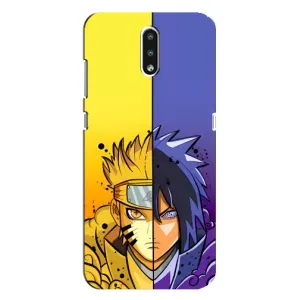 Купить Чехлы на телефон с принтом Anime для Nokia 2.3 (Naruto Vs Sasuke)