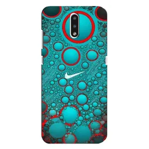 Силиконовый Чехол на Nokia 2.3 с картинкой Nike (Найк зеленый)