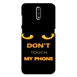 Чехол с Прикольным принтом на Nokia 2.3 (Не трогай мой телефон)