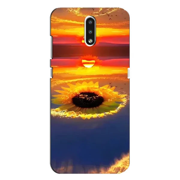 Чехол с рисунком «Небо подсолнух» для Nokia 2.3 Чехол с рисунком «Небо подсолнух» для Nokia 2.3