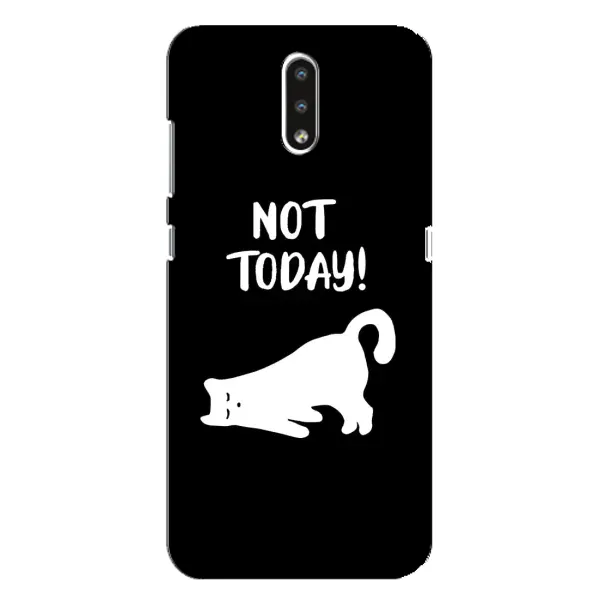 Чехол с рисунком «Not Today» для Nokia 2.3 Чехол с рисунком «Not Today» для Nokia 2.3