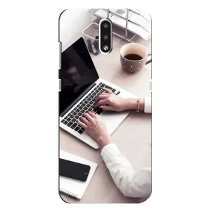 Силиконовый бампер (Работники) на Nokia 2.3 (Офисный работник)