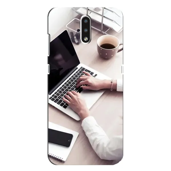 Чехол с рисунком «Офисный работник» для Nokia 2.3