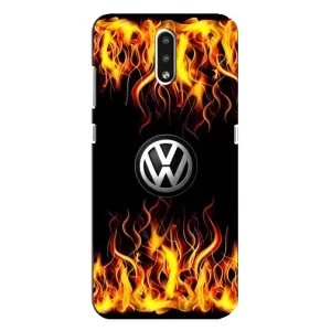 Чехол "Фольксваген" для Nokia 2.3 (Огненный Лого)