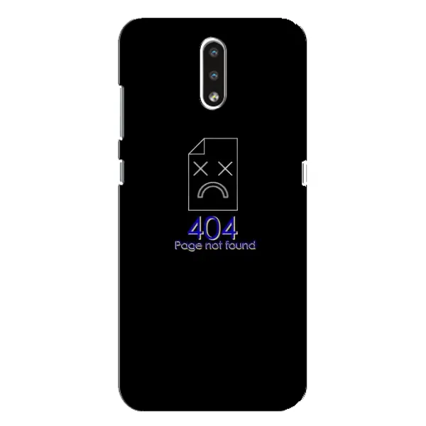 Чехол с рисунком «Ошибка 404» для Nokia 2.3