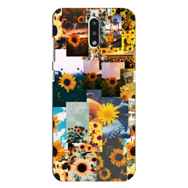 Чехол с рисунком «Подсолнуховый дизайн» для Nokia 2.3 Чехол с рисунком «Подсолнуховый дизайн» для Nokia 2.3