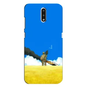 Чехлы на военную тематику для Nokia 2.3 (Попадание)