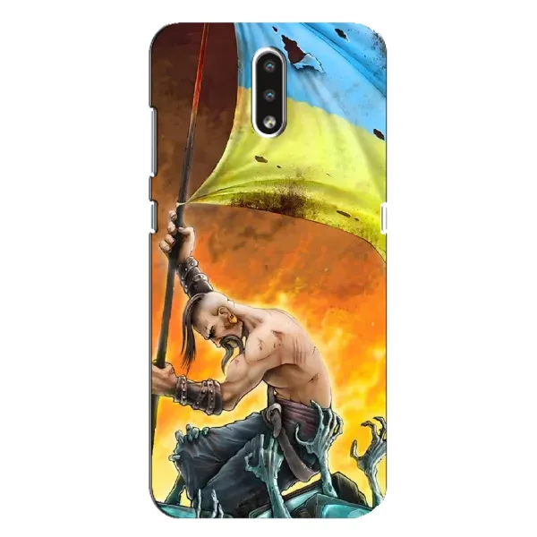 Чехол с рисунком «Сильный Козак» для Nokia 2.3 Чехол с рисунком «Сильный Козак» для Nokia 2.3