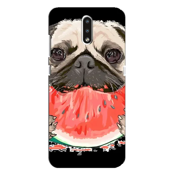 Чохол з малюнком «Смішний Мопс» для Nokia 2.3 Чохол з малюнком «Смішний Мопс» для Nokia 2.3
