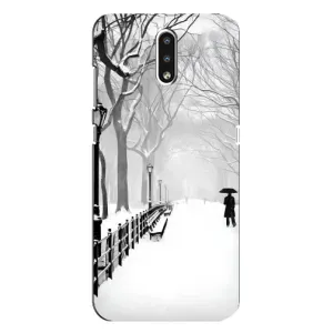 Чехлы на Новый Год Nokia 2.3 (Снегом замело)
