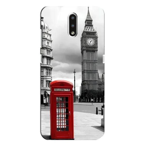 Чехол с рисунком «TELEPHONE» для Nokia 2.3