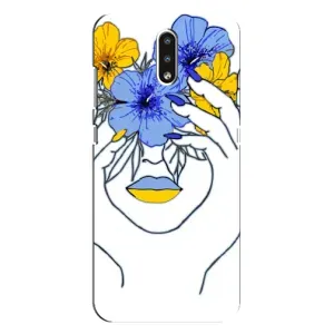 Чехол на Nokia 2.3 Украинский дизайн (Украинка на всю голову)
