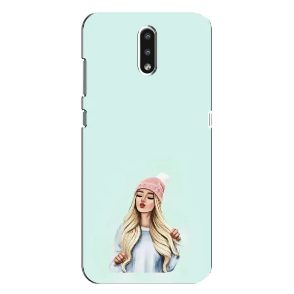 Чехол с рисунком «В шапке» для Nokia 2.3 Чехол с рисунком «В шапке» для Nokia 2.3