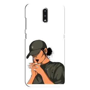 Силиконовый Чехол на Nokia 2.3 с картинкой Стильных Девушек (В зеленом)