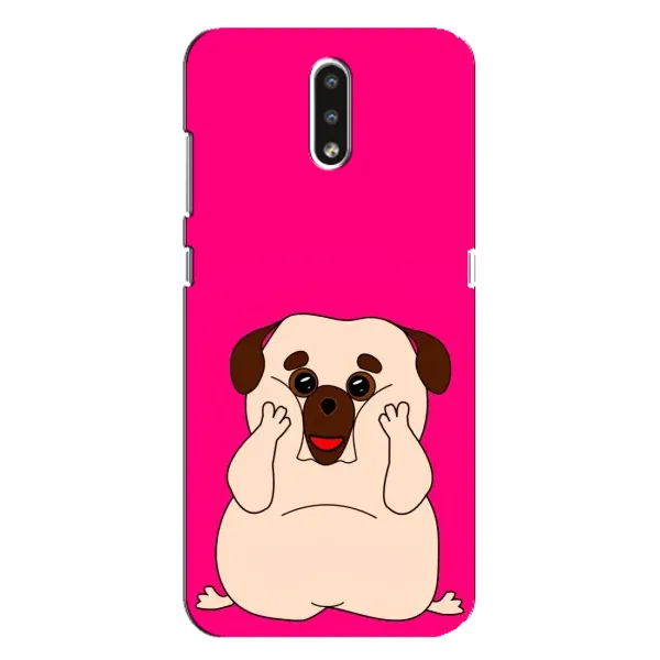 Чохол з малюнком «Веселий Мопсік» для Nokia 2.3 Чохол з малюнком «Веселий Мопсік» для Nokia 2.3