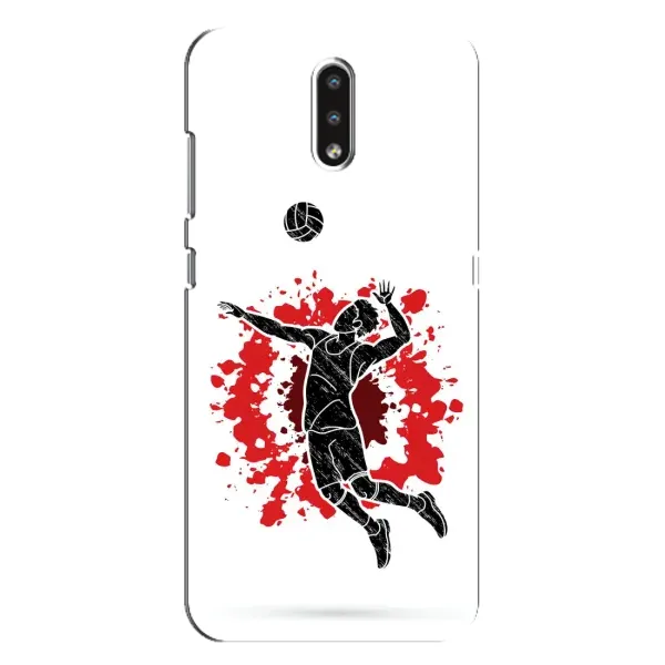 Чехол с рисунком «Волейболист» для Nokia 2.3 Чехол с рисунком «Волейболист» для Nokia 2.3