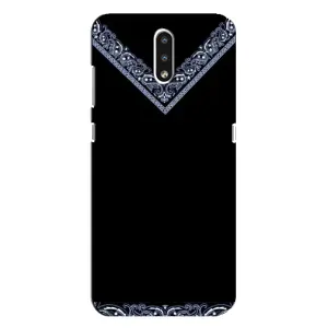 Силиконовый Чехол на Nokia 2.3 (Воротник вышиванки)