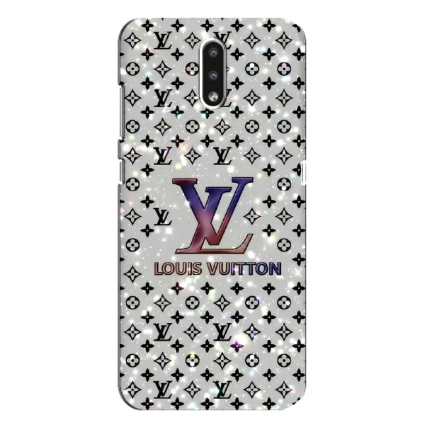 Чехол с рисунком «Яркий LV» для Nokia 2.3