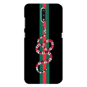 Чехлы Бренд GUCCI для Nokia 2.3 (Змей Гуччи)
