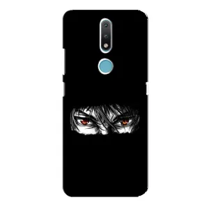 Силіконові чохлі з очіма Anime для Нокіа 2.4 (Аніме очі)
