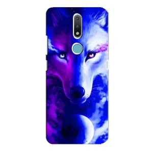 Чохол з Вовком на Nokia 2.4 (Арт-Вовк)