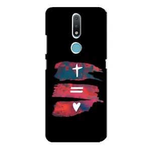 Чехлы для Nokia 2.4 (Для Христиан) (Атрибутика)