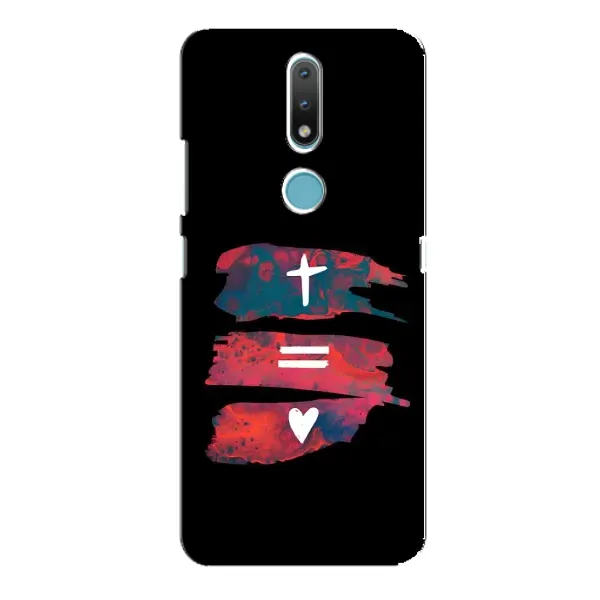 Чехол с рисунком «Атрибутика» для Nokia 2.4 Чехол с рисунком «Атрибутика» для Nokia 2.4
