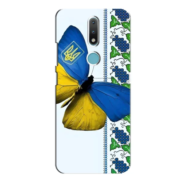 Чехол с рисунком «Бабочка» для Nokia 2.4 Чехол с рисунком «Бабочка» для Nokia 2.4