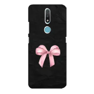 Чехол банты для Nokia 2.4 (Бантик)