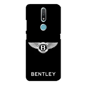 Чехлы с тематикой "Крутые машины" на Nokia 2.4 (Logo Bentley)