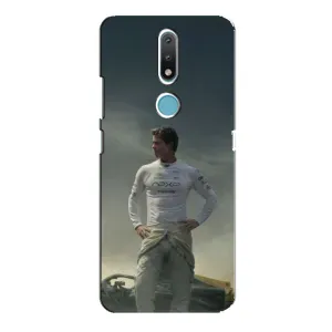 Чехол фильм Формула 1 для Nokia 2.4 (Бред Питт)