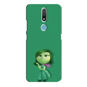 Чехол Головоломка для Nokia 2.4 - (AlphaPrint) (Брезгливость)