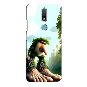 Чехол с мемами тралалело тралала для Nokia 2.4 (Брр брр патапим)