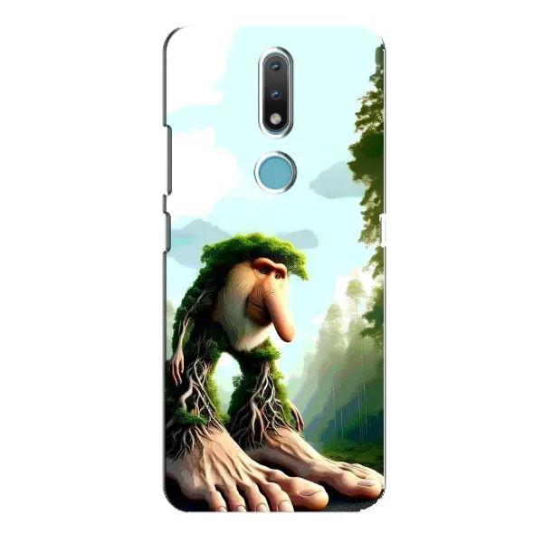 Чехол с рисунком «Брр брр патапим» для Nokia 2.4 Чехол с рисунком «Брр брр патапим» для Nokia 2.4
