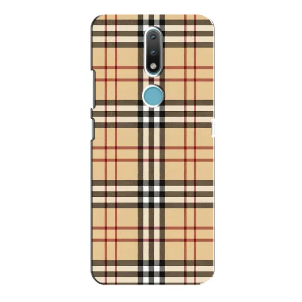 Чохол з малюнком «Burberry стиль» для Nokia 2.4 Чохол з малюнком «Burberry стиль» для Nokia 2.4